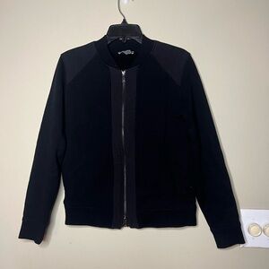 Vince black bomber jacket